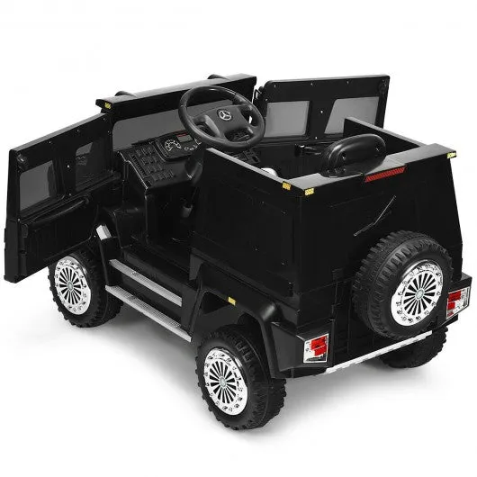 12V Off Road Mercedes-Benz Unimog Ride On Car-Black