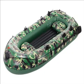 2 Person Inflatable Boat Thicken Raft Kayak Assault Rubber Boats,WearResisting Hovercraft Dinghies