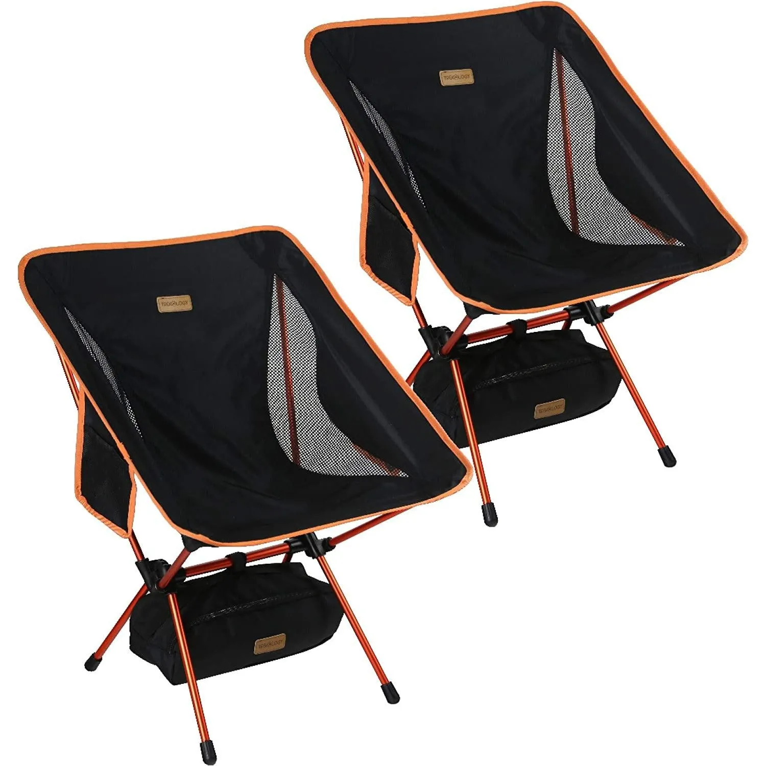 2pc Camping Chair, Outdoor Chair, Beach Chair Folding Chair Stool TREKOLOGY YIZI GO Portable Camping Chair Lightweight Camping Chairs for Adult Camp Chair Hiking Chair Picnic Chair Compact Collapsible