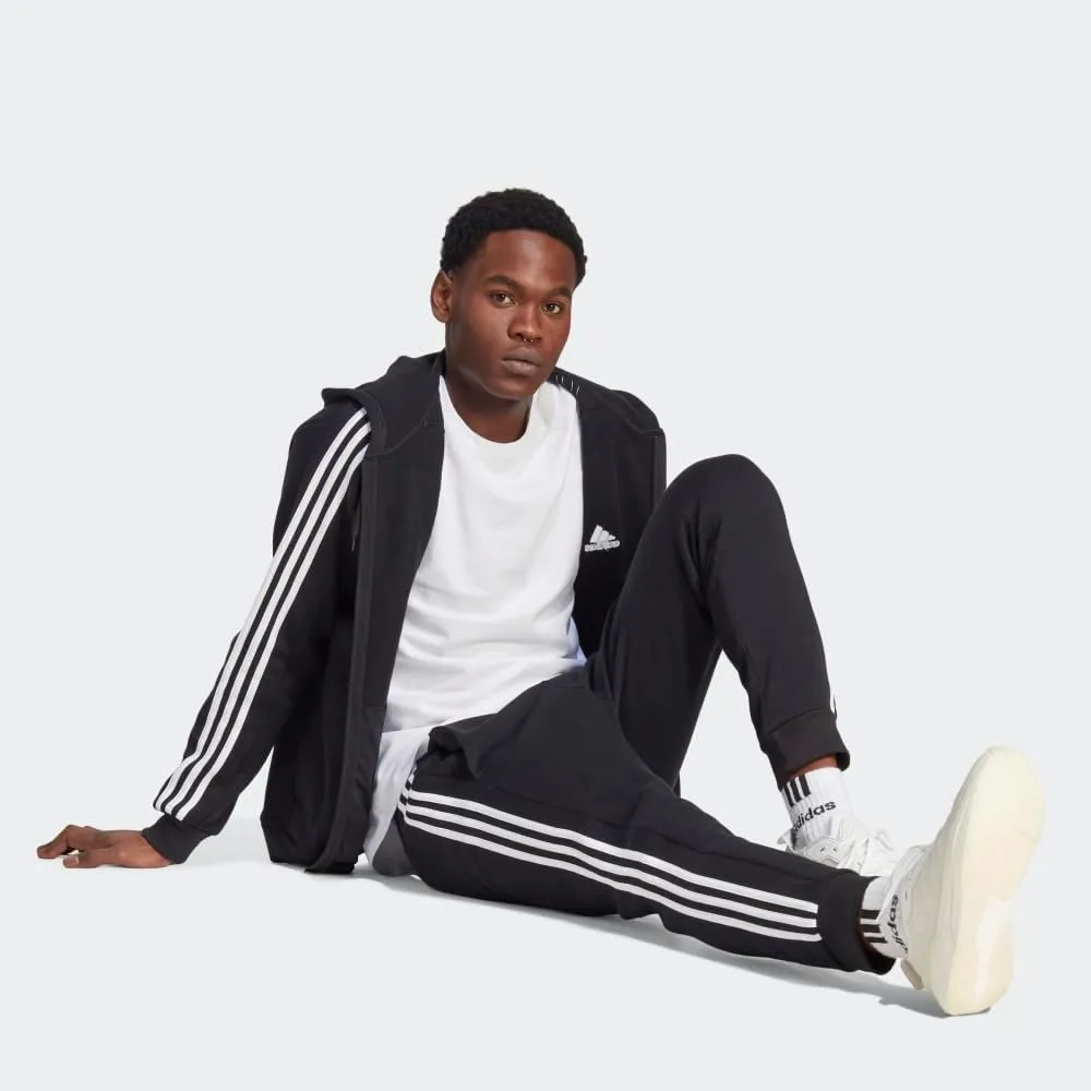 adidas Men's Essentials Fleece 3-Stripes Full-Zip