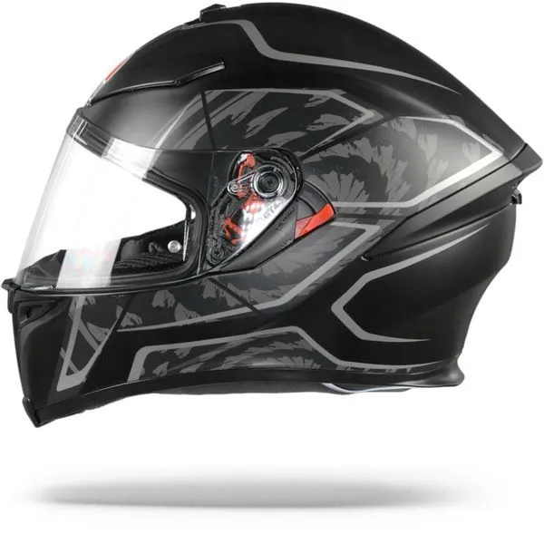 AGV K5 S TORNADO MATTE BLACK/SILVER HELMET