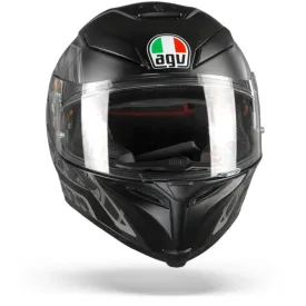 AGV K5 S TORNADO MATTE BLACK/SILVER HELMET