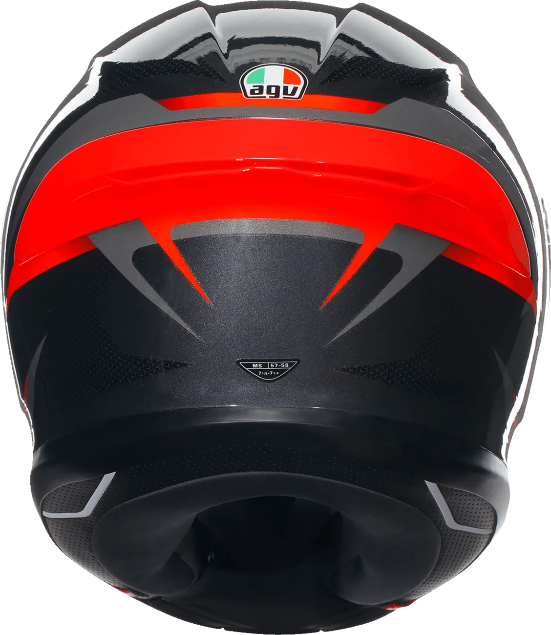 AGV K6 S Helmet - Slashcut Black/Grey/Red