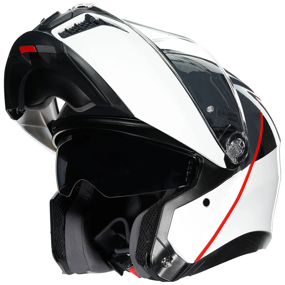 AGV TOURMODULAR E22.06 [BALANCE WHITE/GREY/RED]