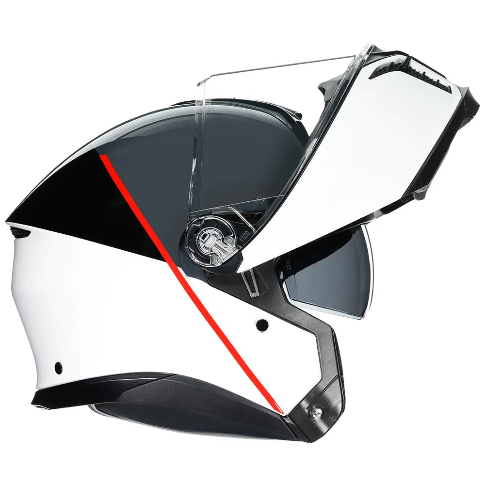 AGV TOURMODULAR E22.06 [BALANCE WHITE/GREY/RED]