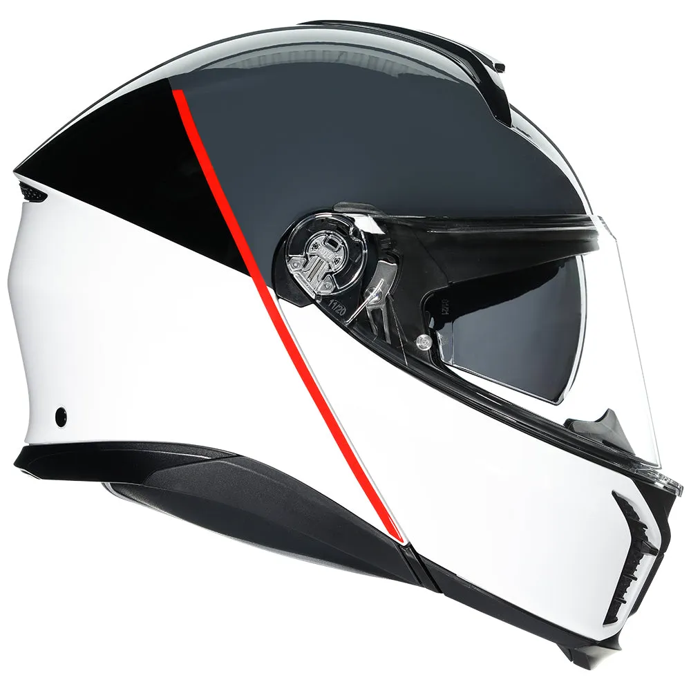 AGV TOURMODULAR E22.06 [BALANCE WHITE/GREY/RED]