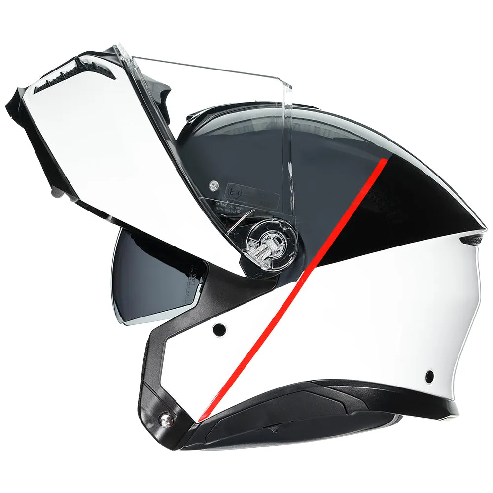 AGV TOURMODULAR E22.06 [BALANCE WHITE/GREY/RED]