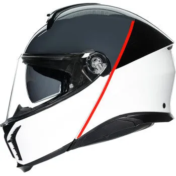 AGV Tourmodular Helmet Balance Graphic White/Gray/Red