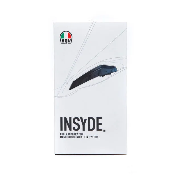 AGV Tourmodular Modular Helmet Luna Matte Gray Cardo Insyde Installed