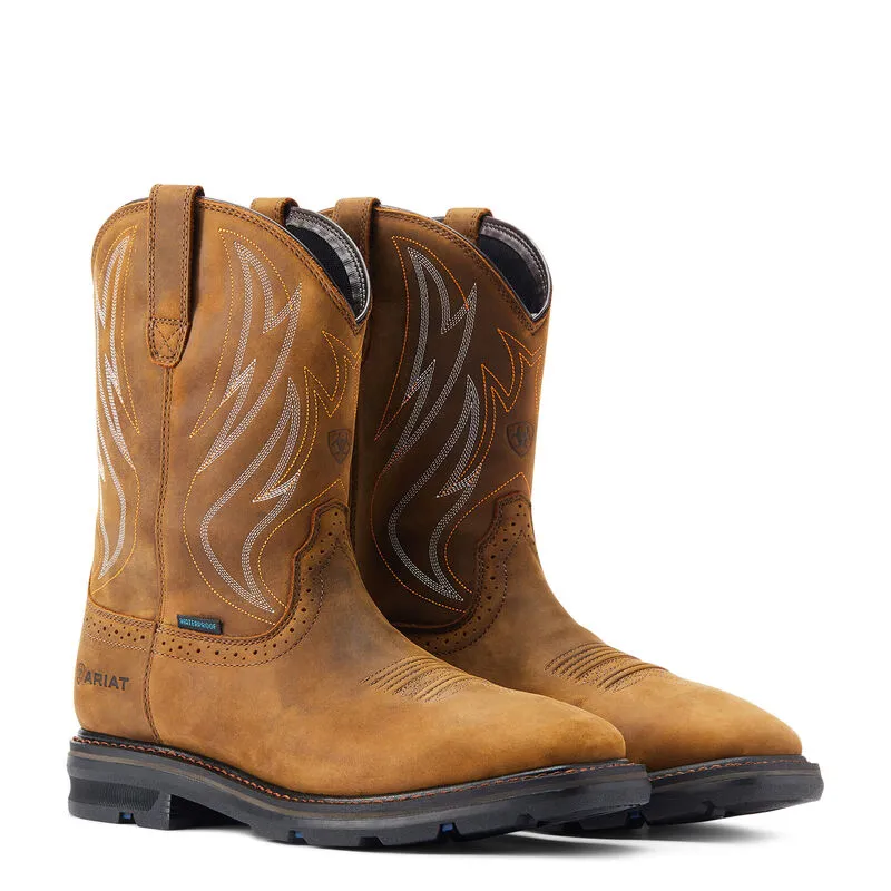 Ariat Sierra Shock Shield Waterproof Work Boot Style 10044545