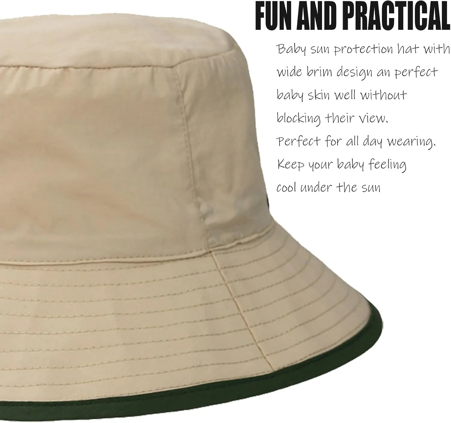 Baby Sun Hat for Boy Girl Toddler Summer Bucket Hat Kids Sun Protection Beach Hat Baby Swim Hats