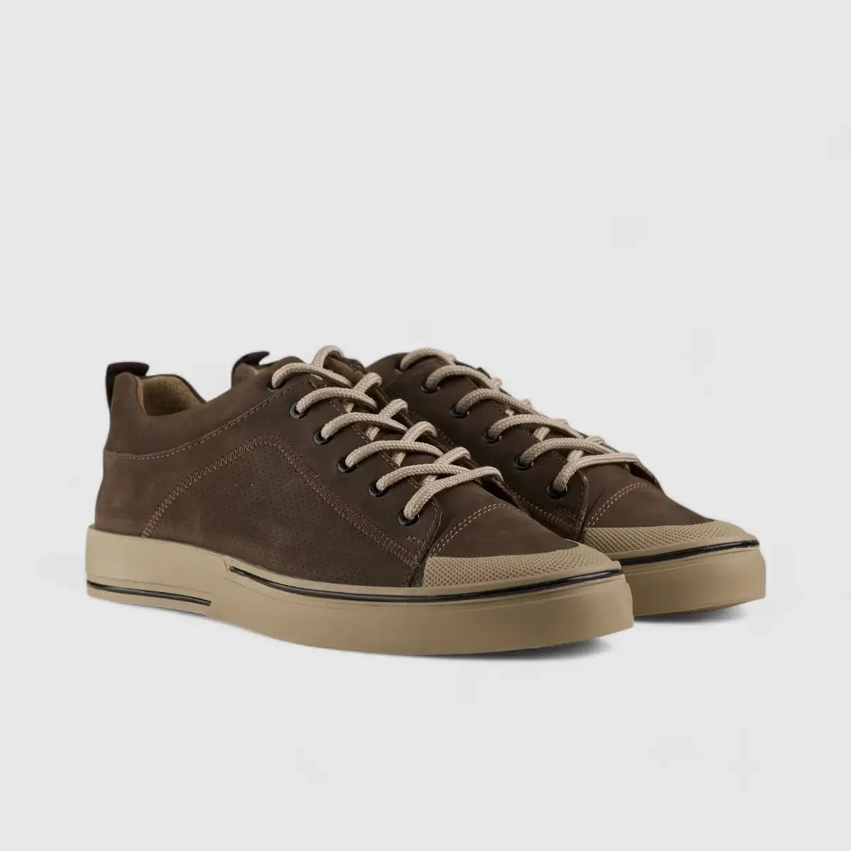 Bulletti Lace Up Sneaker Brown 152-17134