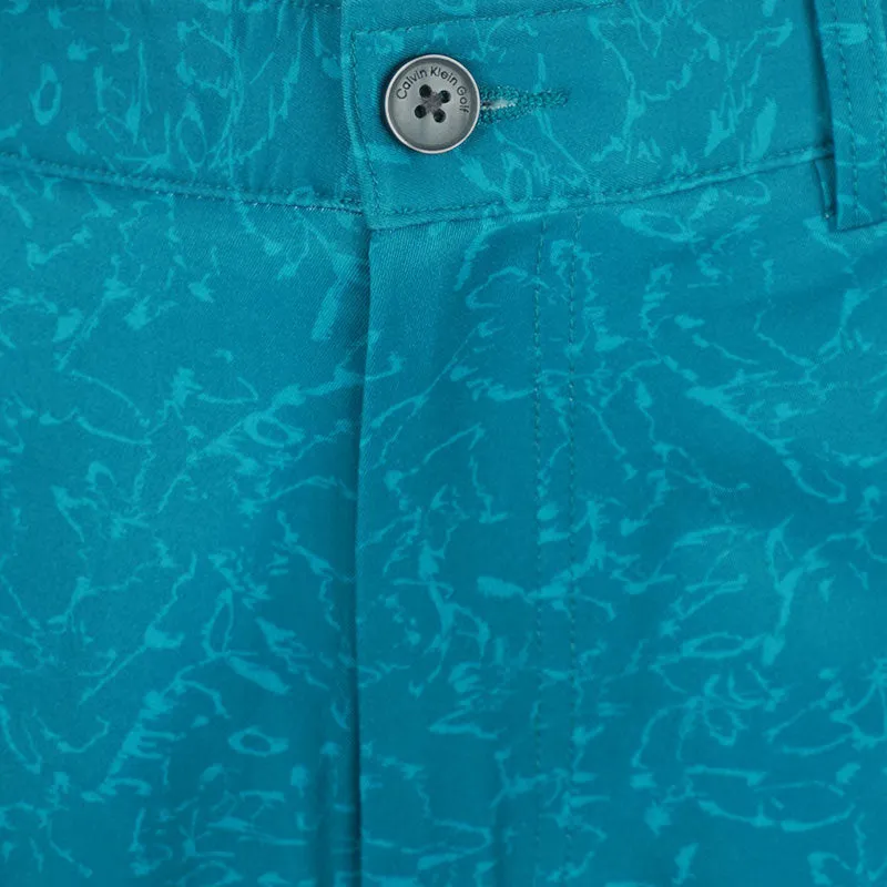 CALVIN KLEIN Printed Bullet Men's Shorts (Sea Green)