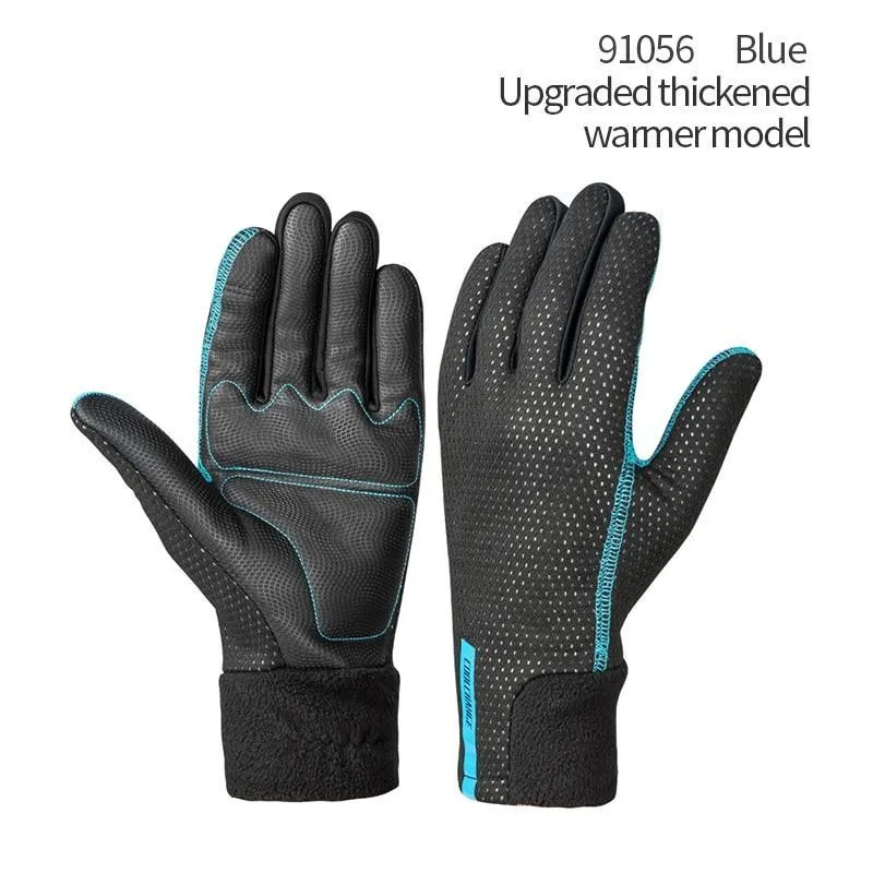 CoolChange Winter Cycling Thermal Windproof Full Finger Bike Gloves