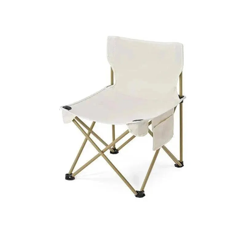 Detachable Portable Folding Camping Chair Outdoor Moon Chair Collapsible Foot Stool For Hiking Picnic Fishing Chairs