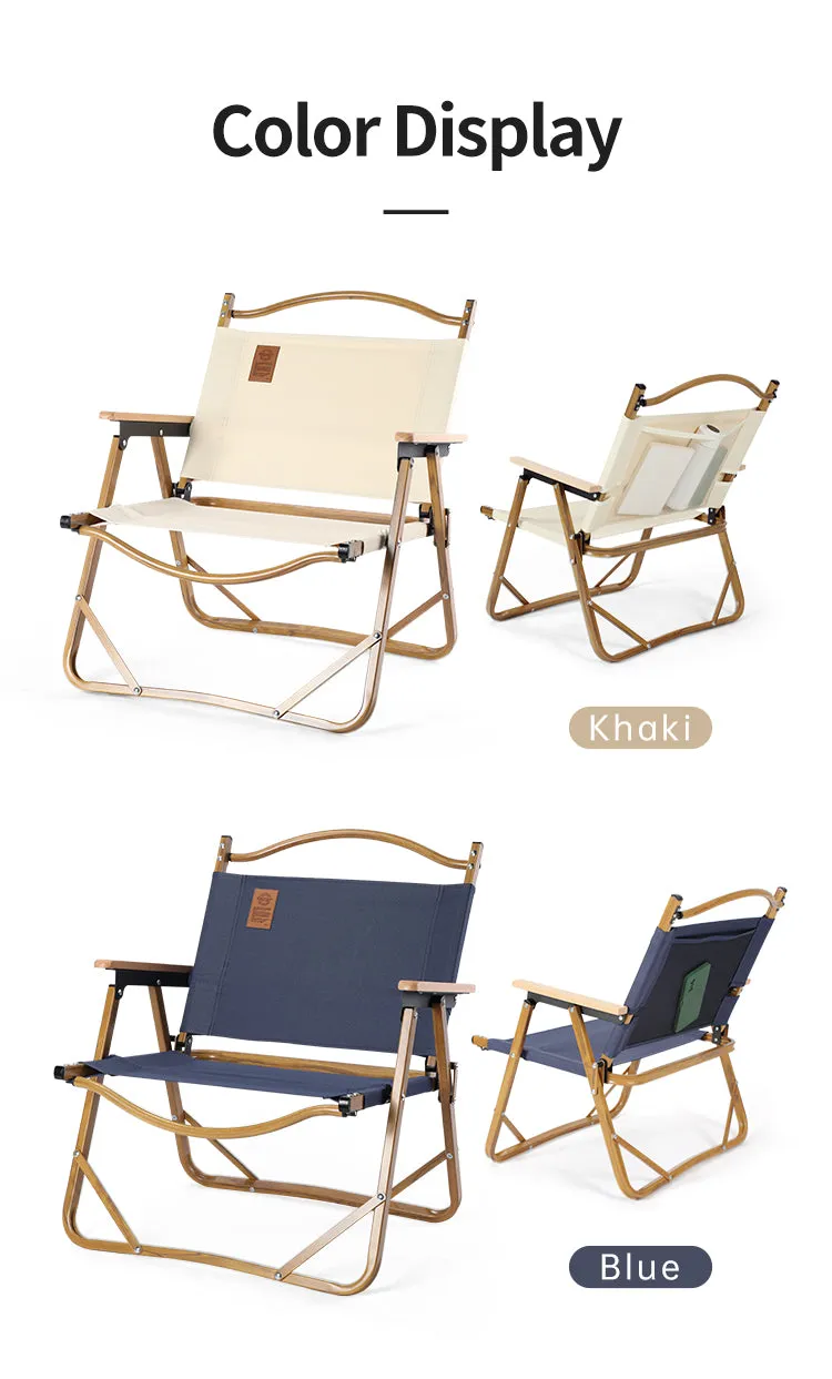 DISCOVERY ADVENTURES CAMPING CHAIR-ULTRALIGHT PORTABLE FLAT FOLDING CHAIRS WITH HANDLE, COLLAPSIBLE FOLDABLE LIGHTWEIGHT, 250 LBS CAPACITY, FOR OUTDOOR, CAMP, PICNIC,HIKING, BEACH,FISHING