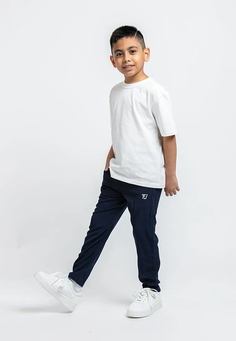 Forest Kids Unisex Stretchable Lightweight Dri-Fit Long Pants Kids l Seluar Panjang Budak Lelaki Perempuan - FK1008
