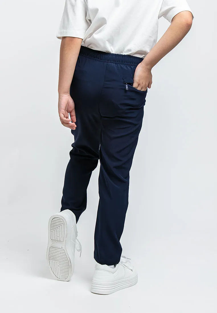 Forest Kids Unisex Stretchable Lightweight Dri-Fit Long Pants Kids l Seluar Panjang Budak Lelaki Perempuan - FK1008
