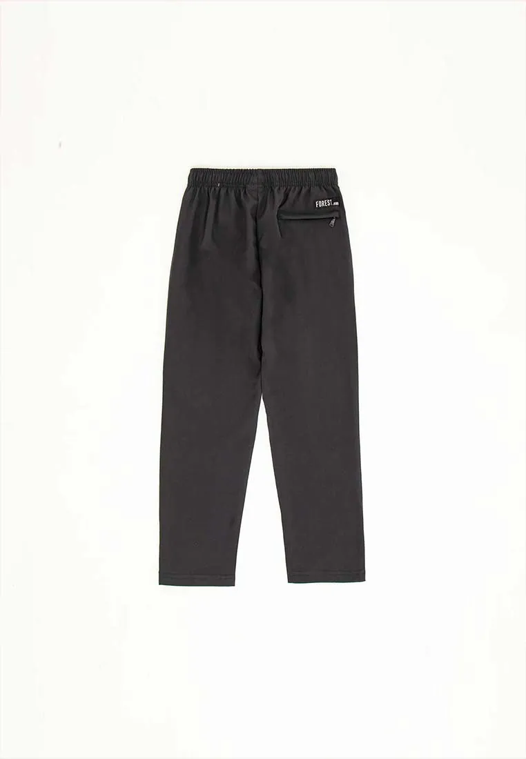 Forest Kids Unisex Stretchable Lightweight Dri-Fit Long Pants Kids l Seluar Panjang Budak Lelaki Perempuan - FK1008