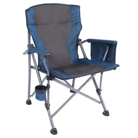 Heavy Duty Folding Camping Chair with High Back & Cup Holder