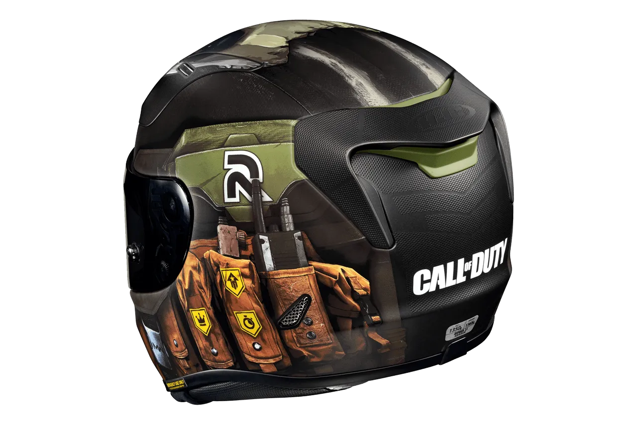 HJC RPHA 11 Pro Ghost Call of Duty Helmet - MC-34SF COD Graphic
