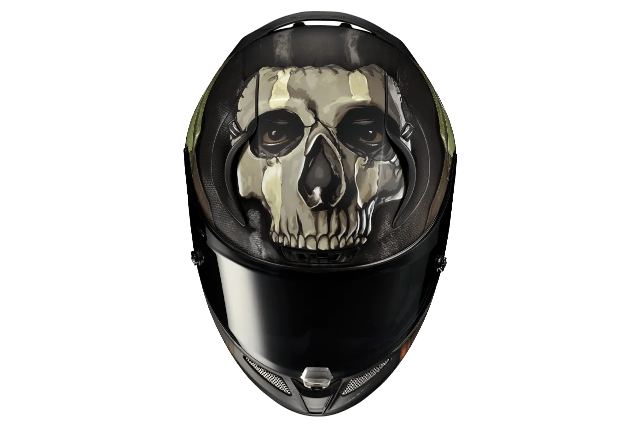 HJC RPHA 11 Pro Ghost Call of Duty Helmet - MC-34SF COD Graphic