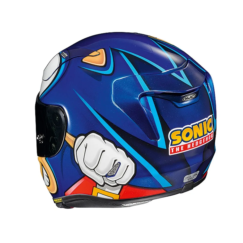 HJC RPHA 11 Sonic Sega Full Face Motorbike Helmet MC2