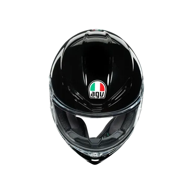 K6 AGV DOT(ECE) SOLID MPLK - BLACK