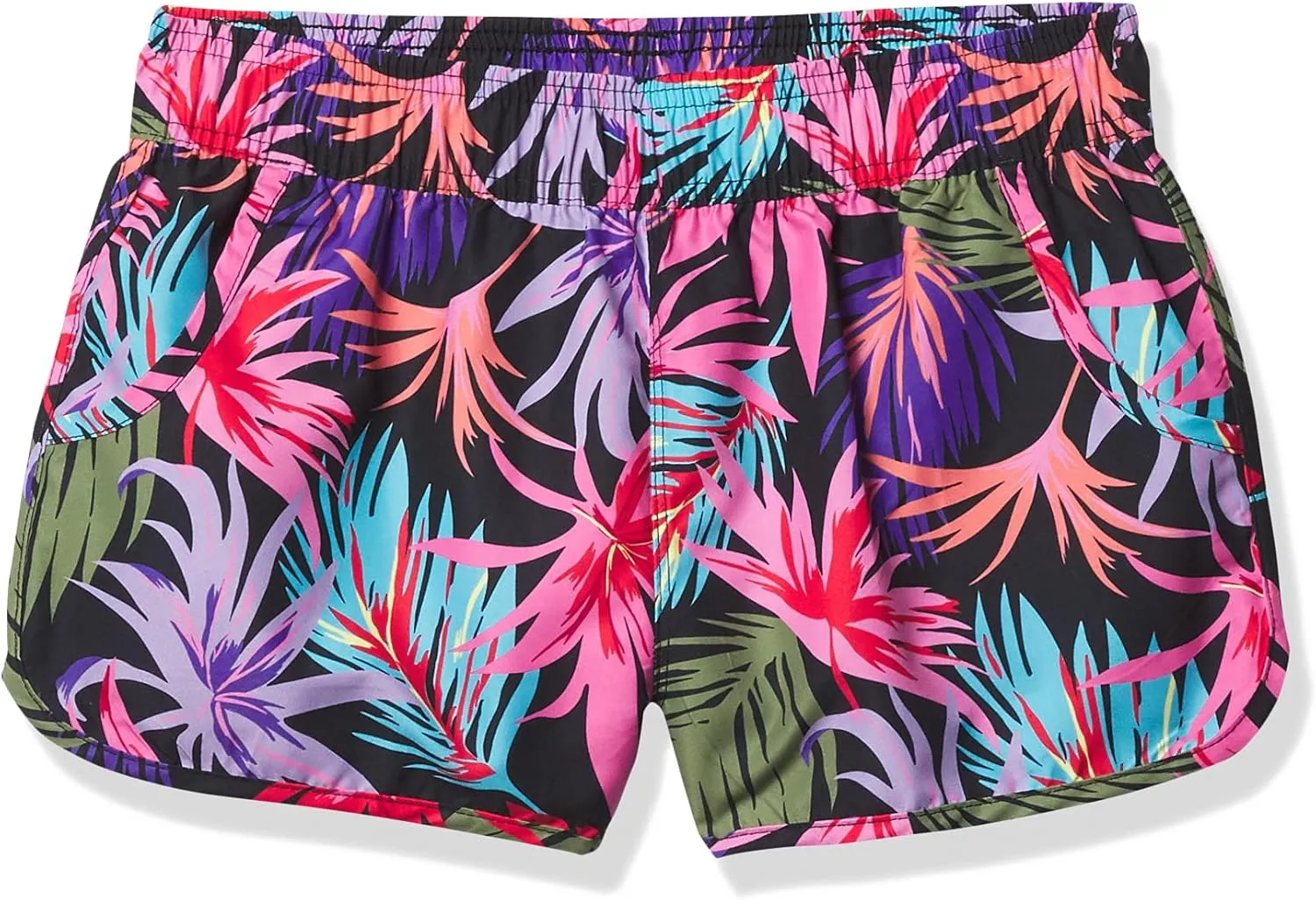 Kanu Surf Girls' Sandy UPF 50  Quick Dry Beach Elastic Waist Boardshort