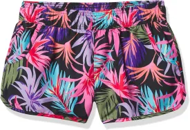 Kanu Surf Girls' Sandy UPF 50  Quick Dry Beach Elastic Waist Boardshort