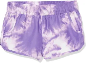 Kanu Surf Girls' Standard Isabel UPF 50  Quick Dry Beach Elastic Waist Boardshort