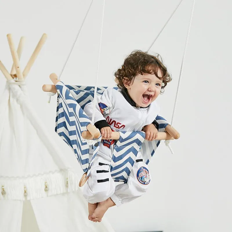Kids Canvas Swing Chair