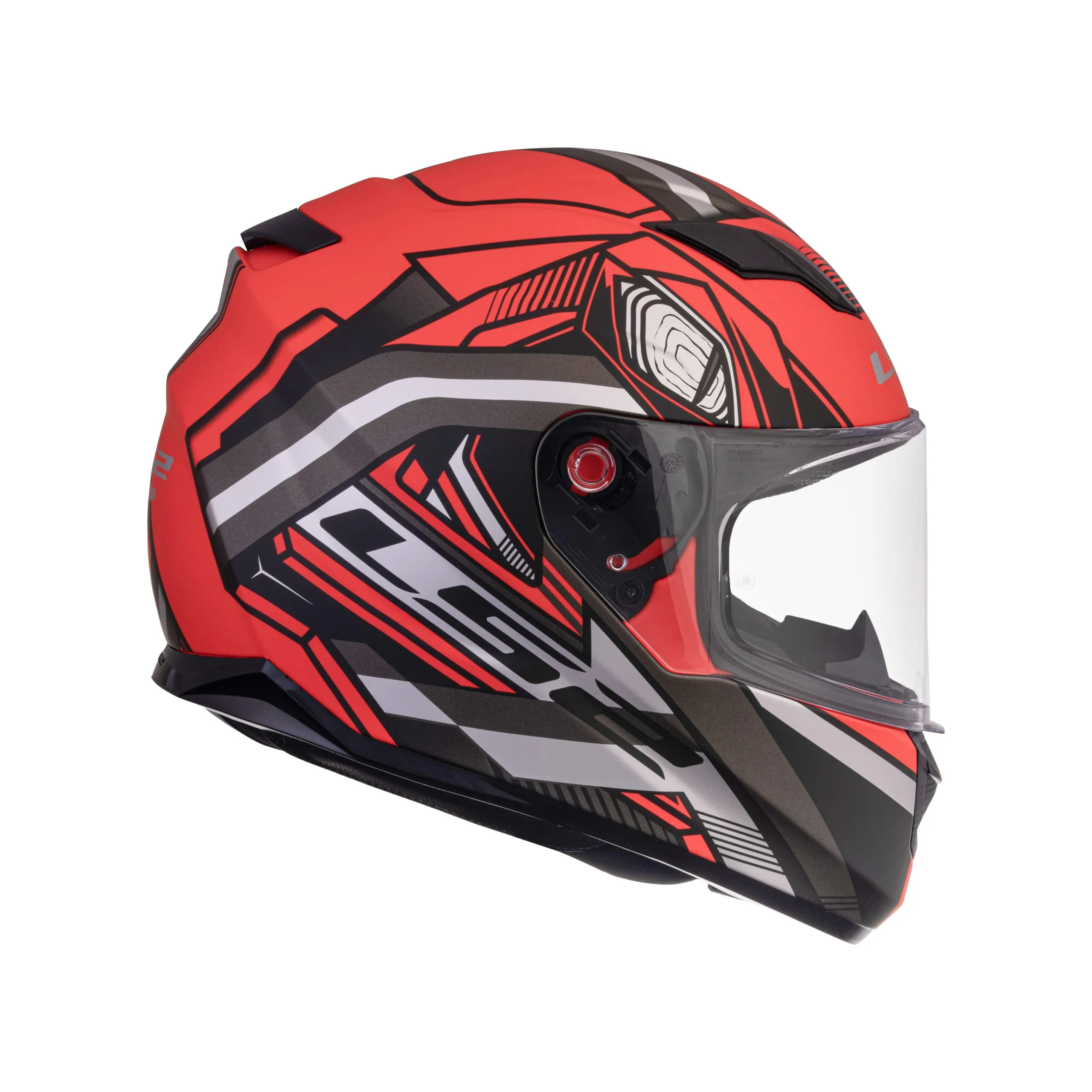 LS2 STREAM EVO REFLEX RED BLACK 7C