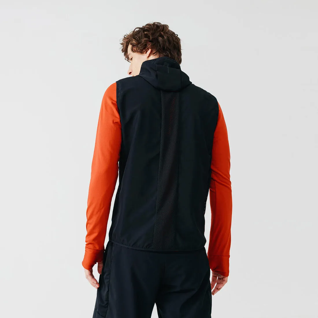 Men's Running Sleeveless Jacket Run Wind
