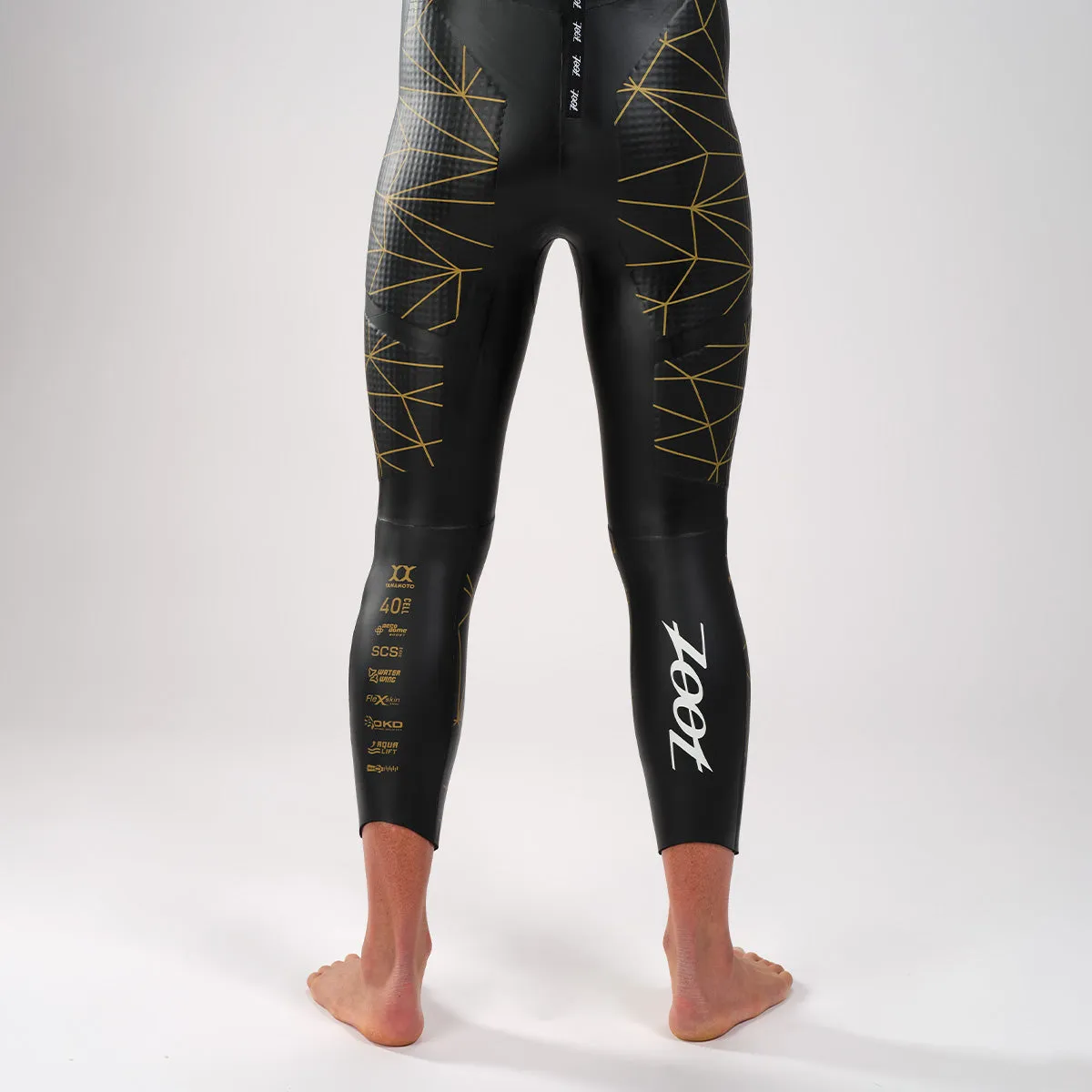 Mens Wikiwiki 3.0 Wetsuit - Gold