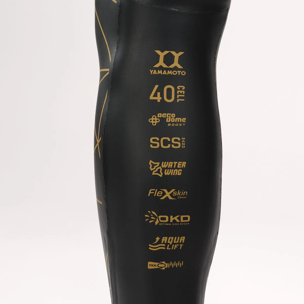 Mens Wikiwiki 3.0 Wetsuit - Gold