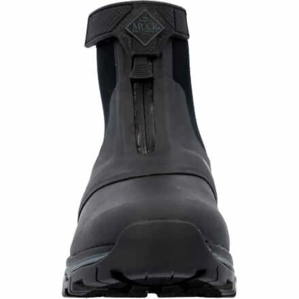 Muck Apex Men's Mid Zip Ankle Boots Axmz000 In Black