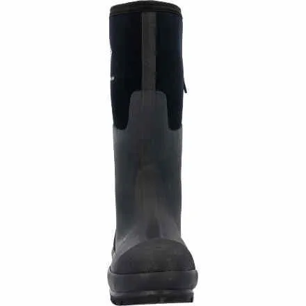 Muck Chore Classic Men's Steel Toe Wide Calf Boots Mcxfstl In Black