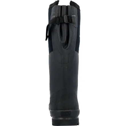 Muck Chore Classic Men's Steel Toe Wide Calf Boots Mcxfstl In Black