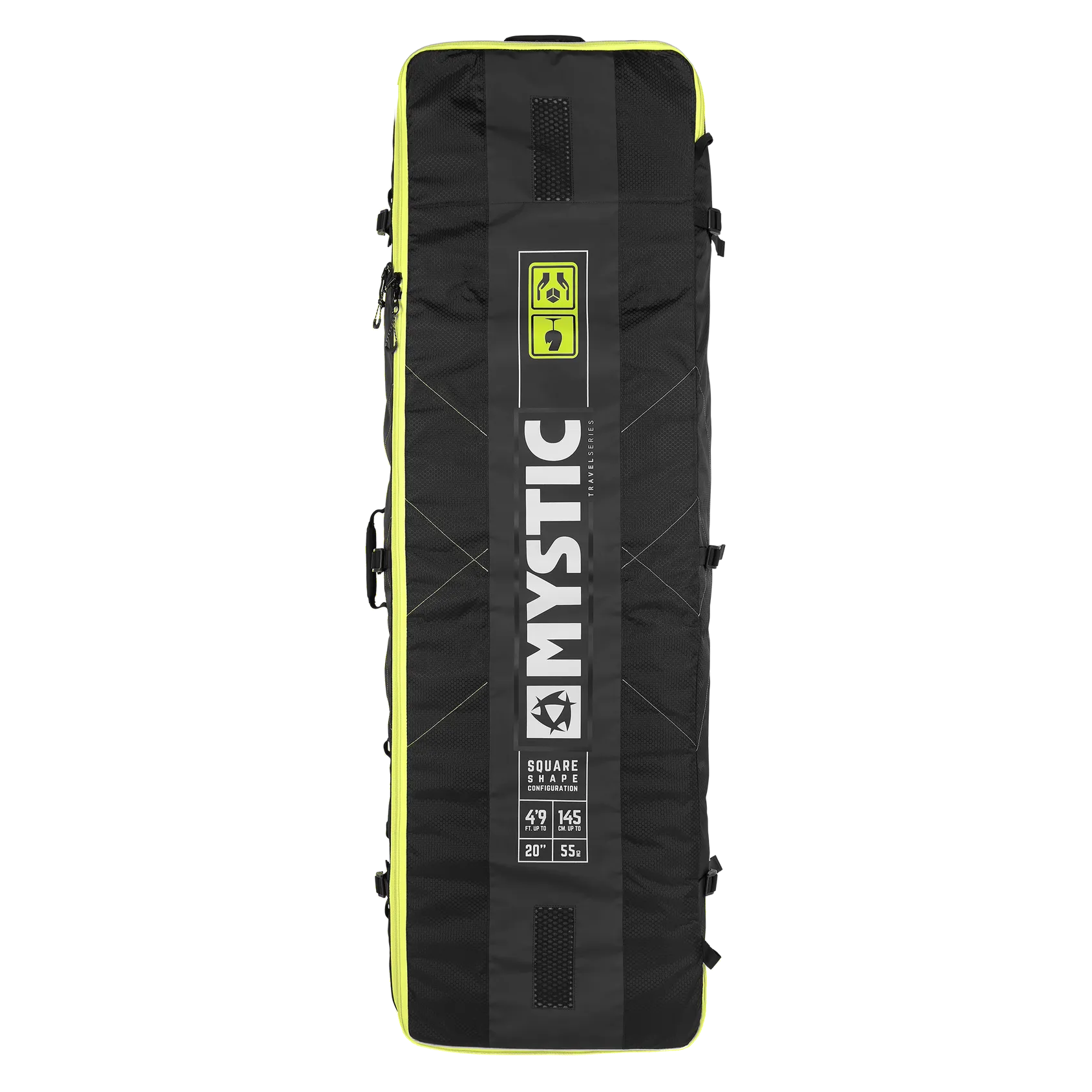 Mystic Elevate Lightweight Square Bag-Black-145cm
