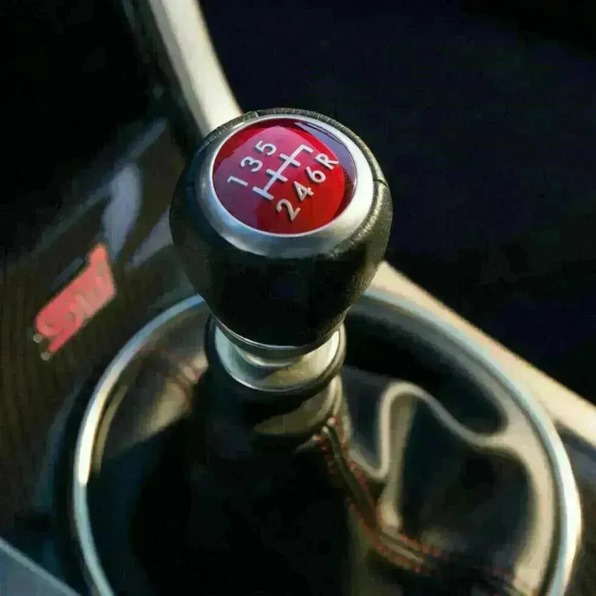 New 6-speed Gear Lever Knob Head