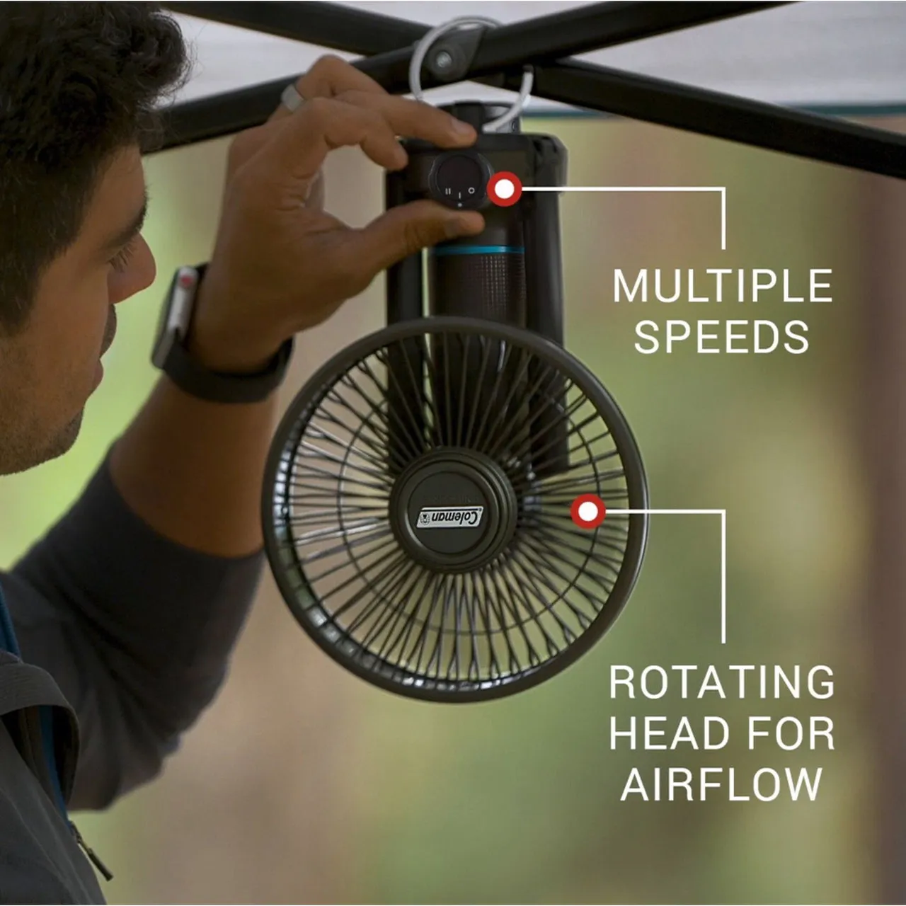 OneSource Multi-Speed Fan and Battery