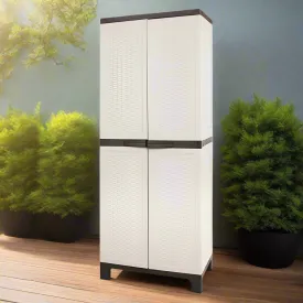 Outdoor Storage Cabinet Cupboard Lockable Garage 173cm