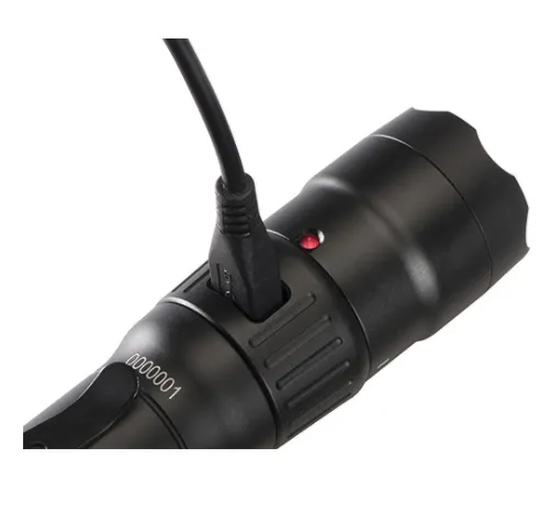 Pelican 7600 3 Color Rechargeable Tactical Flashlight 900 Lumens