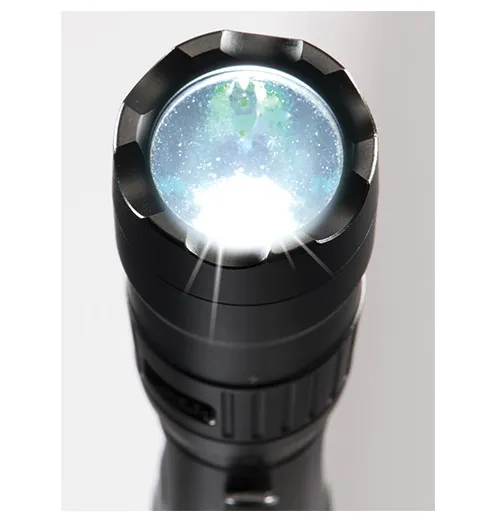 Pelican 7600 3 Color Rechargeable Tactical Flashlight 900 Lumens