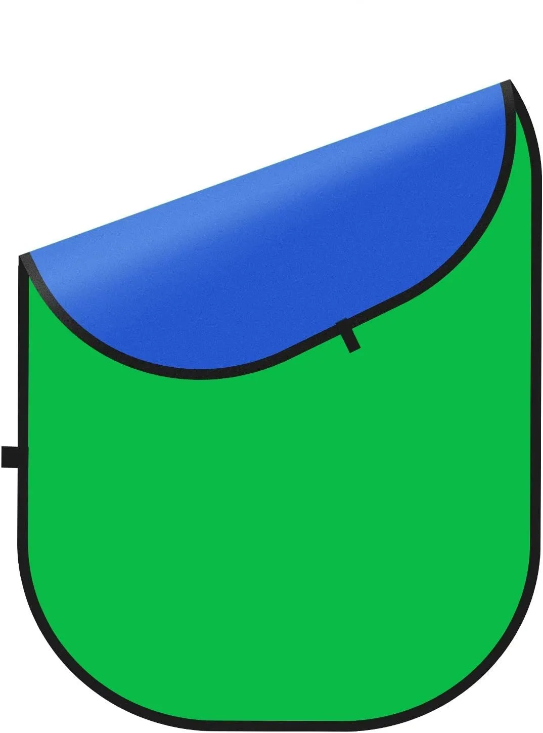 Portable Green Screen - 2 in 1 Double Sided Pop Up Collapsible Backdrop for Photo, Video Shooting, Live Streaming & Gaming