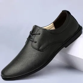 SALVATORE GENUINE COWHIDE SHOES