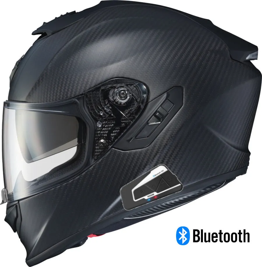 Scorpion EXO-ST1400 Matte Black Carbon Bluetooth Helmet