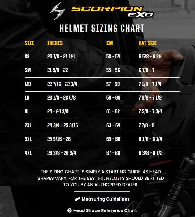 Scorpion EXO-ST1400 Matte Black Carbon Bluetooth Helmet