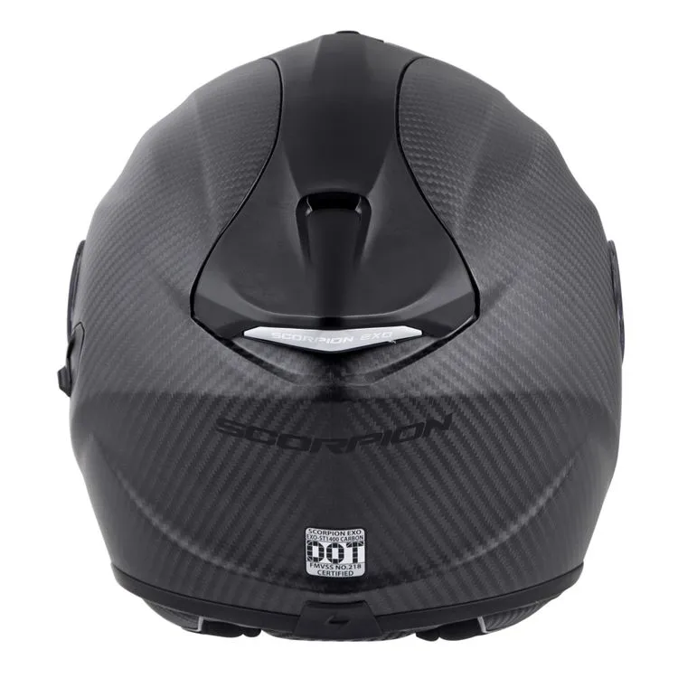 Scorpion EXO-ST1400 Matte Black Carbon Bluetooth Helmet